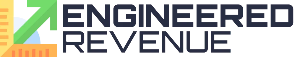 Engineered Revenue Horizontal Logo Black